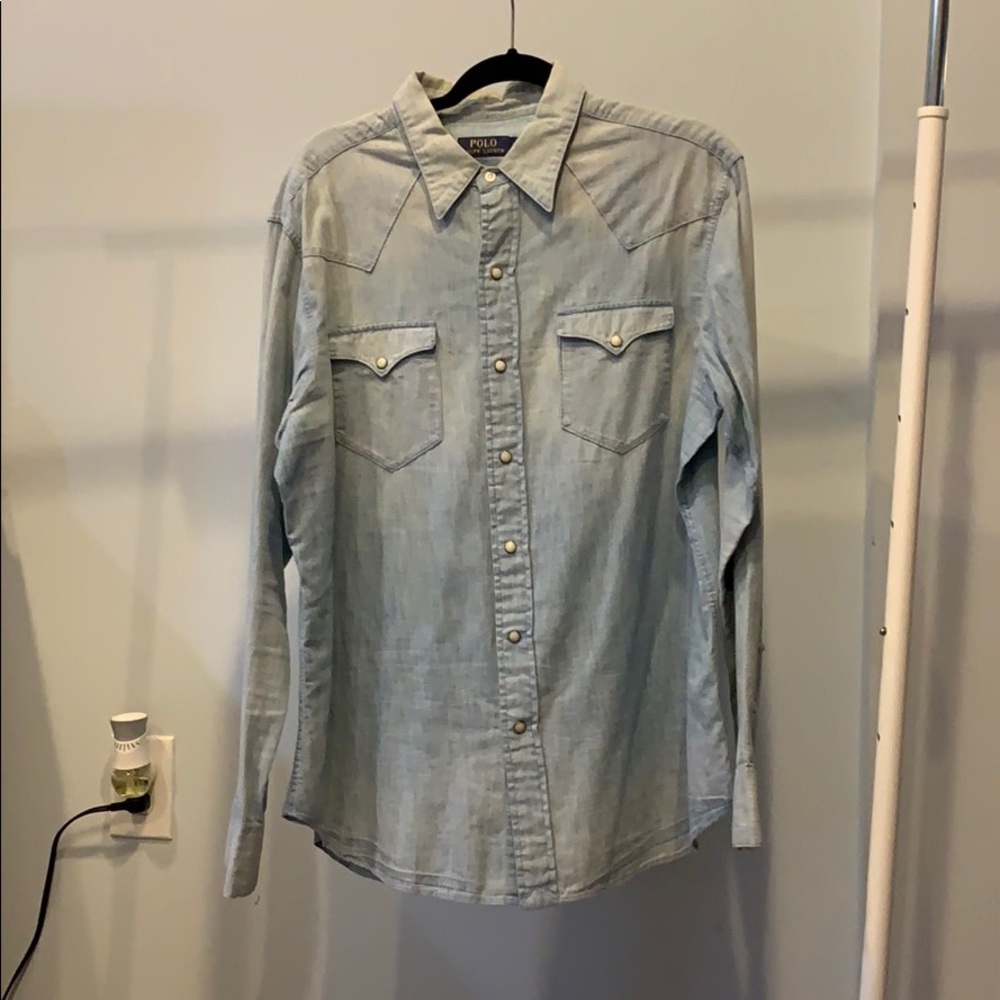 Polo Ralph Lauren Western Denim Shirt L
